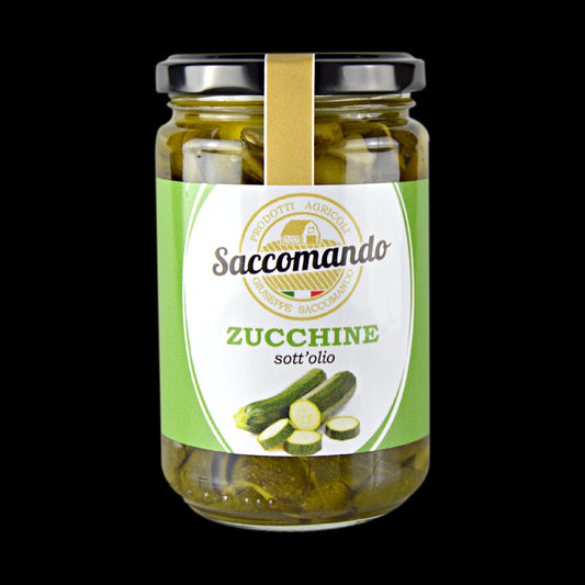 Zucchine in olio extravergine di oliva
